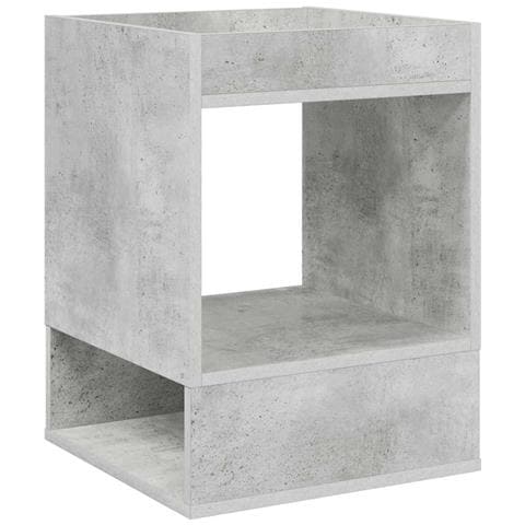 Tavolino 2 pcs Grigio cemento 40 x 40 x 56 cm Legno multistrato - Foto 1