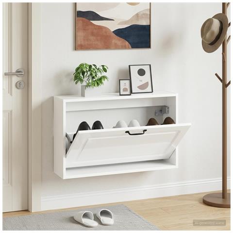 Mobiletto per Scarpe da Muro UTRECHT 71 x 17 x 43 cm - Foto 2