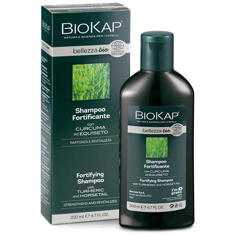 Biokap Bellezza Bio Shampoo Fortificante Cosmos Ecocert 200 ml Biosline - Foto 1