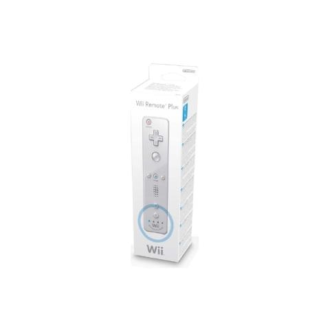 WII - Telecomando Wii Plus Bianco (Wii Motion Plus Integrato)  - Foto 1