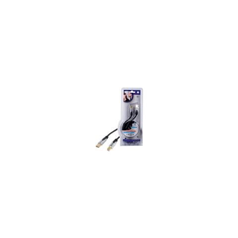 Cavo USB 2.0 A Maschio - B Maschio Tondo 1.80 m Grigio Scuro - Foto 1