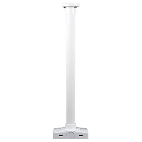 Chromated and powder coated aluminum ceiling mount 75 cm / 29.5 inch compatible  - Foto 1