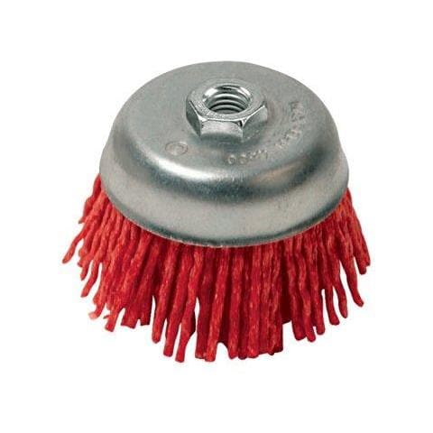 217606 Spazzola A Tazza Abrasiva Con Fili In Nylon 75 Mm - Foto 2