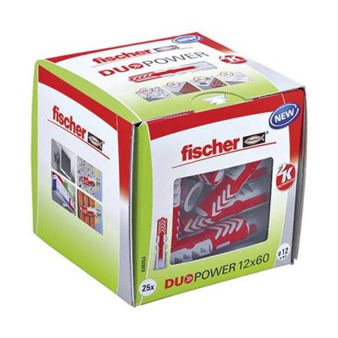 Tasselli DuoPower 12x60 mm per Muro Pieno e Cartongesso - Foto 1