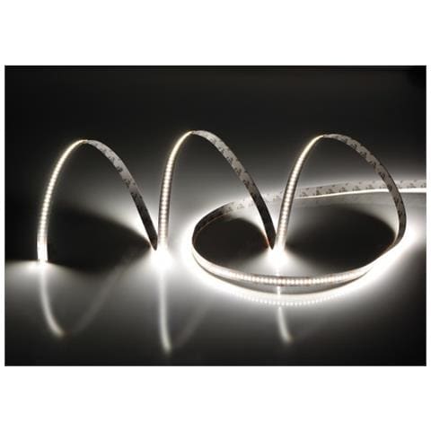 5 Metri Striscia 1500 Led 2216 Smd Per Interno Ip20 24 V Dc Cri 95 luce fredda 6000 k - Foto 1