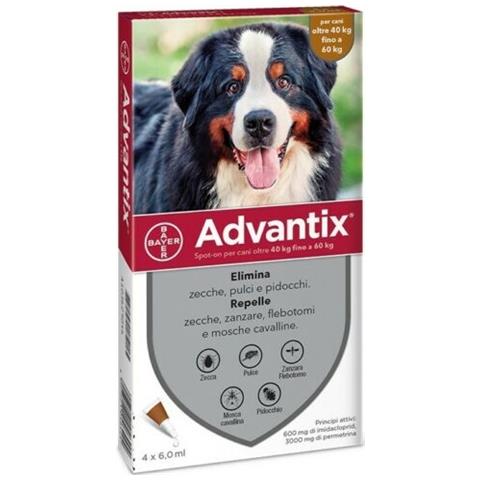 Spot-on Per Cani 40-60 Kg : 4 Pipette - Foto 2