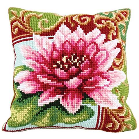 40 X 40 Cm Collezione D 'magnetico Lily Art 5,08 Centimetri Kit Da Cucito Cuscino Punto Croce - Foto 1