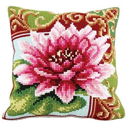 40 X 40 Cm Collezione D 'magnetico Lily Art 5,08 Centimetri Kit Da Cucito Cuscino Punto Croce - Foto 2