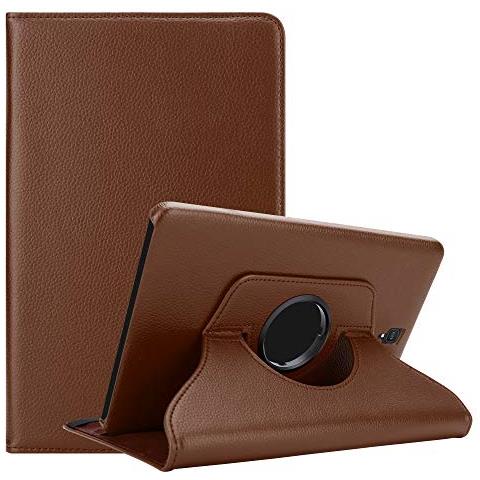 Custodia Tablet Per Samsung Galaxy Tab S4 (10.5"" Pollici) T830 / T835 In Bruno Fungo - Copertura Protettiva In Stile Libro Senza Auto Wake Up Con Funzione Stand E Cerniera Elastico - Foto 1