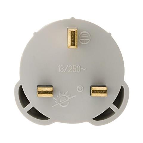 Zenitech 240096 - Adattatore Per Spina Elettrica, Colori: Bianco - Foto 2
