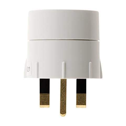 Zenitech 240096 - Adattatore Per Spina Elettrica, Colori: Bianco - Foto 4