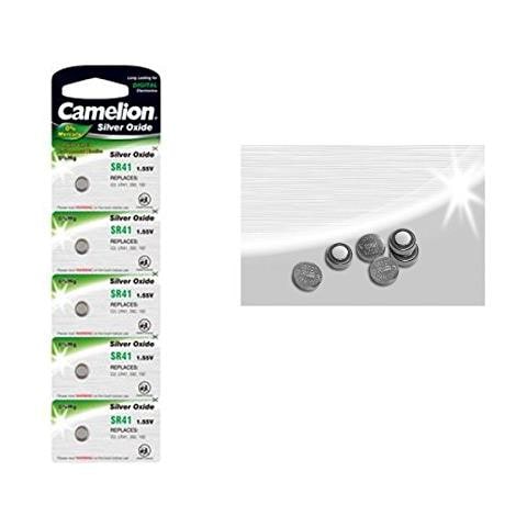 Argento Oxide Sr41w / 392 1.55v Batteria A Bottone - 1x Blister - Foto 1