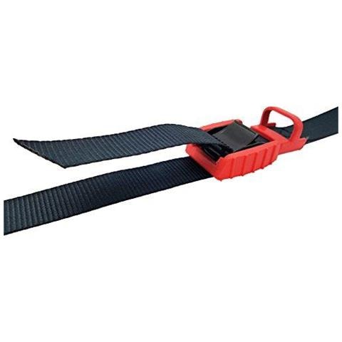 2 Cambuckle Cinghie Caricare La Cinghia Bike Rack Surf Consiglio Moto Auto Kayak E Veicoli Strumenti Regolabili E Heavy-duty Belt Cavi Strapping Merci Automotive Allacciatura Fibbie 3m Red - Foto 2