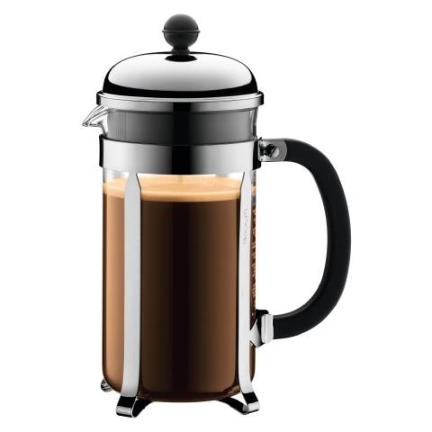 Caffettiere Chambord Capacità 1L 8 tazze Colore Nero / Cromo / Trasparente - Foto 1