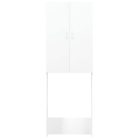 Mobile per Lavatrice Bianco 64x25,5x190 cm - Foto 2
