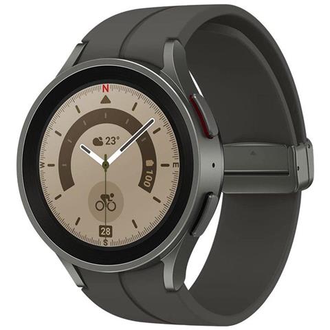 Galaxy Watch5 Pro 4G Display 1.4" OLED 45 mm Digitale Touch screen Wi-Fi GPS Colore Grigio - Foto 6