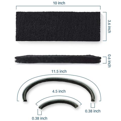 Il Filtro Per Lettiera A Carbone Attivo Assorbe Gli Odori Nero Litter-robot 3 - Foto 2