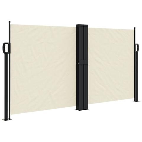 Tenda da Sole Laterale Retrattile Crema 120x600 cm - Foto 1