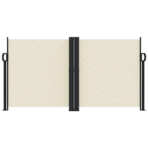 Tenda da Sole Laterale Retrattile Crema 120x600 cm - Foto 10