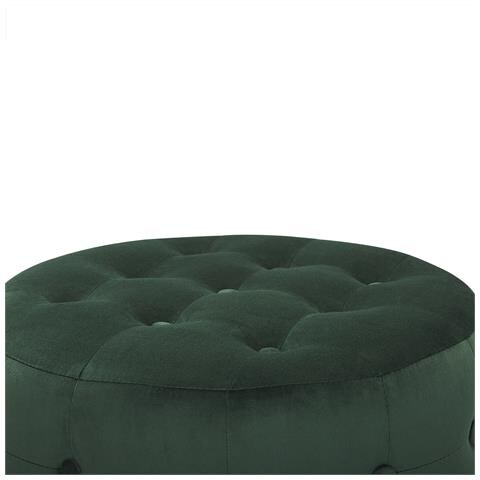 Pouf Tampa Velluto Verde Scuro - Foto 6