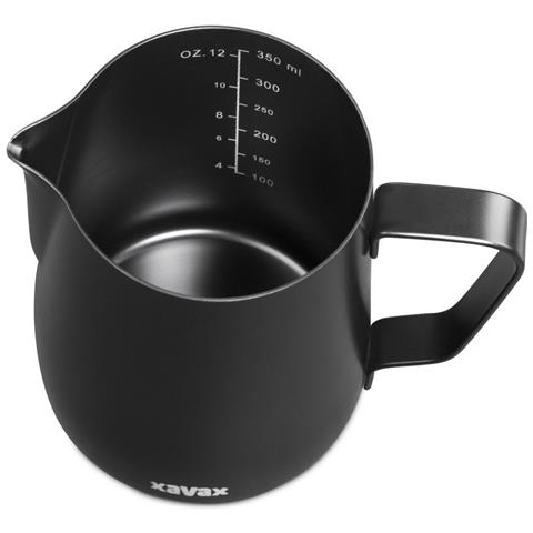 00111260 bricco per latte /panna 350 ml Acciaio inox Nero - Foto 2