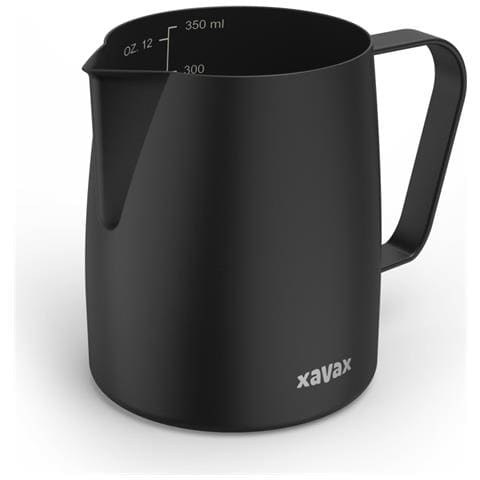 00111260 bricco per latte /panna 350 ml Acciaio inox Nero - Foto 1
