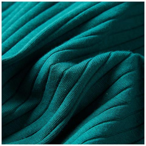 Maglietta Da Bambina A Maniche Lunghe A Costine Verde Scuro 140 - Foto 7