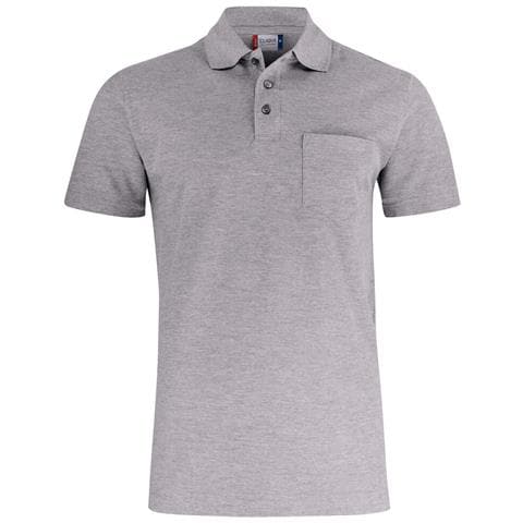 Basic Polo With Pocket Grigio Melan 3xl - Foto 1