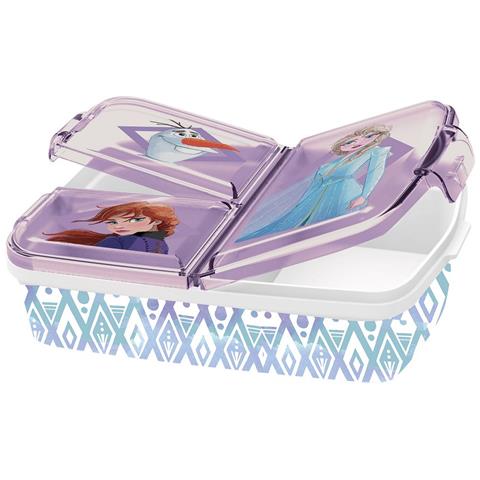Sandwich Box Bambine Frozen Con 3 Scomparti - Foto 2