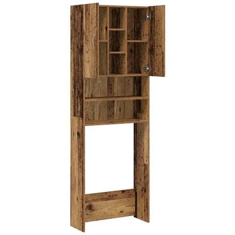 Mobile per Lavatrice Legno Antico 64x25,5x190 cm - Foto 2