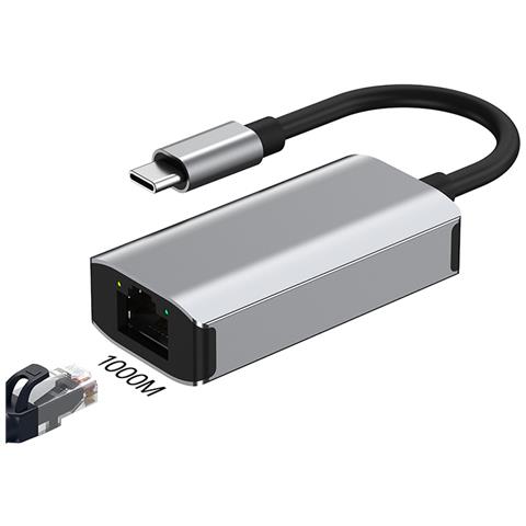 Adattatore Da Usb-c A Gigabit Ethernet Con Hub A 3 Porte - Foto 1