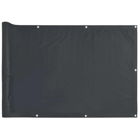 Paravento Da Balcone Antracite 300x75 Cm In Pvc - Foto 2