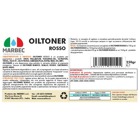 Oiltoner Rosso 250gr - Pigmento In Dispersione Oleo-solubile - Foto 2