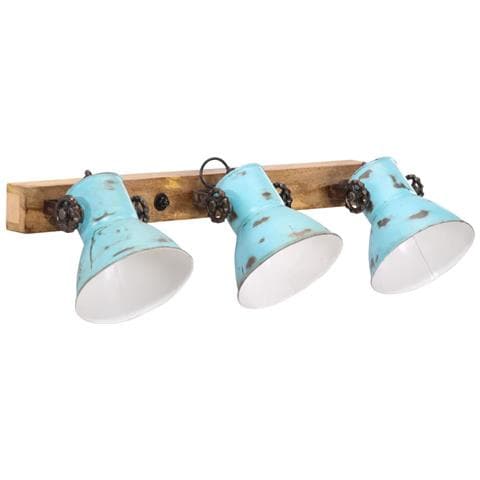 Lampada A Parete 25 W Blu Anticato 65x25 Cm E27 - Foto 2