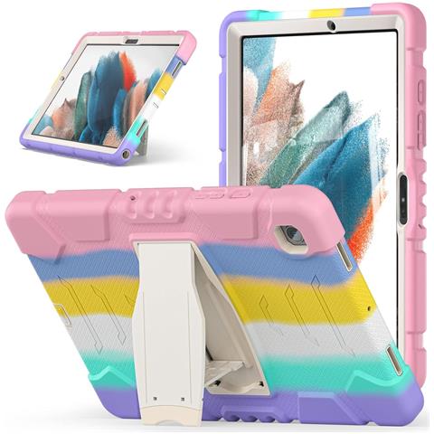 Custodia Colorata Per Samsung Galaxy Tab A7 10.4"" T500/t505 Con Supporto Funzionale - Foto 1