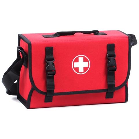 Kit Di Pronto Soccorso In Borsa Per 10 Persone, Rosso - Foto 1