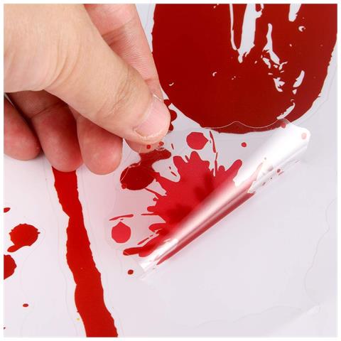 Decorazioni Ornamenti Per Halloween Adesivi Tatuaggi Autoadesivi 126 Pz - Foto 5