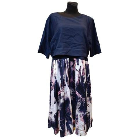 Little Mistress Abito Al Ginocchio Comodo Elegante Blu Navy 54 - Foto 1