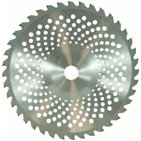 Disco Di Ricambio Per Decespugliatore Con 40 Denti E Placchette In Tungsteno Con Profilo Bombato Ampiezza Taglio 255mm - Foto 1