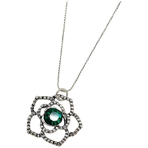 Collana ""oz"" E Anello Sw Verde - Foto 7