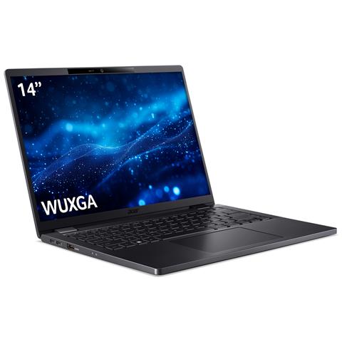 Notebook TravelMate P6 TMP614-53-TCO Copilot+ PC Intel Core i7-1355U Monitor 14" WUXGA RAM 16GB SSD 512GB Windows 11 Pro Nero - Foto 2