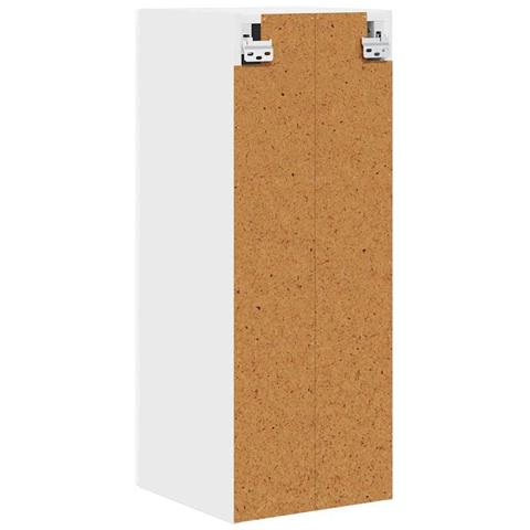 Pensile cucina 2 pcs Bianco 30 x 31 x 80 cm Legno multistrato - Foto 9