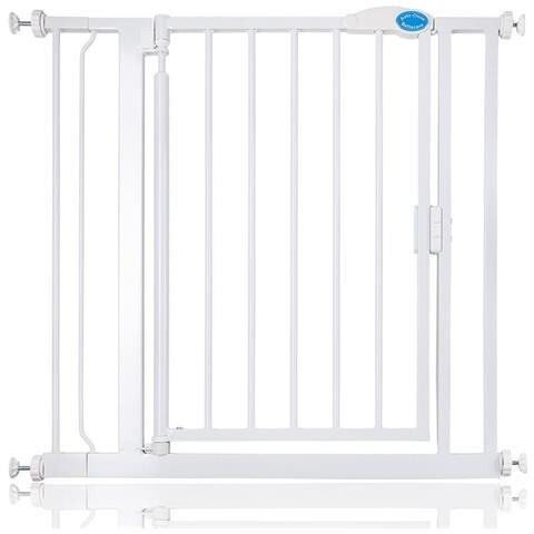 Bettacare Cancelletto Per Animali Con Chiusura Automatica, 82,2cm - 89,2cm, Bianco - Foto 1