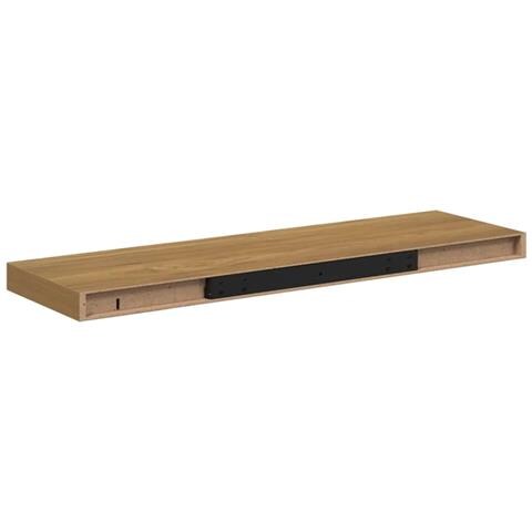 Scaffale da parete 4 pcs Marrone 90 x 23,5 x 4 cm - Foto 9