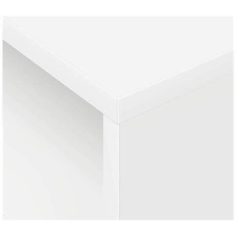 Tavolino 2 pcs Bianco 40,5 x 40 x 45 cm Legno multistrato - Foto 9