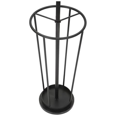 Appendiabiti E Portaombrelli Glam Black In Ferro Nero E Gold - H 176 Cm - Foto 2