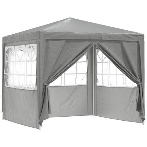 Tenda Party Grigio chiaro 250 x 250 x 240 cm PE e Acciaio - Foto 1