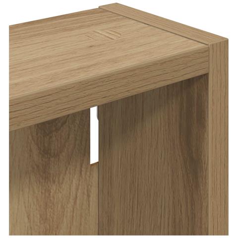 Armadio da bagno a muro Rovere Artigianale 40 x 10 x 50 cm - Foto 9
