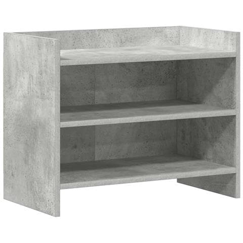 Mobile TV 60 x 33 x 47 cm Grigio Cemento Legno ingegnerizzato - Foto 1