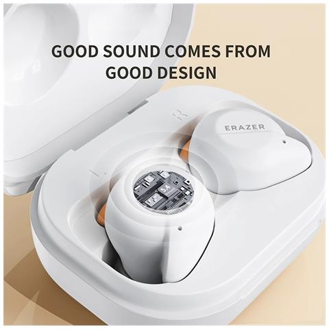 Auricolari TWS Wireless - Beige - Foto 4